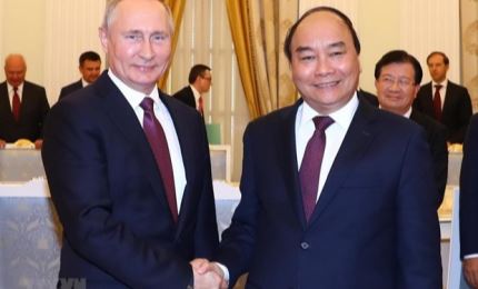 越南国家主席阮春福致信俄罗斯总统普京