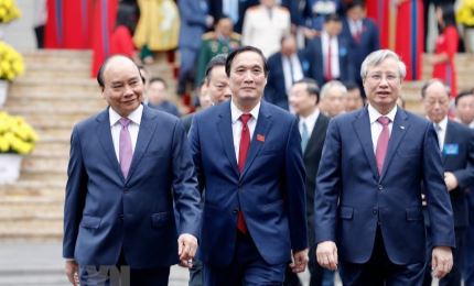 越南高级领导出席各省党代会 （组图）