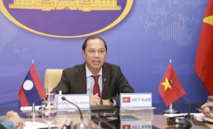 越南与老挝外交部第五次政治磋商以视频形式举行
