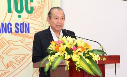 越南政府常务副总理张和平出席谅山省全民族大团结日