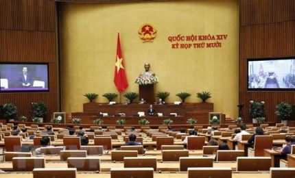 ​  越南第十四届国会第十次会议第二阶段：深入讨论经济社会问题并开展质询活动