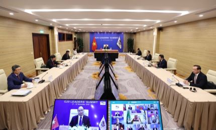 越南政府总理阮春福出席二十国集团领导人峰会