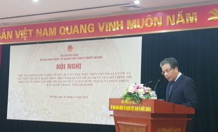 旅外越南侨胞对新形势下国家发展目标提供意见