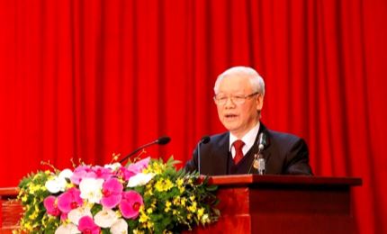 越共中央总书记、国家主席阮富仲出席第十次全国爱国竞赛大会