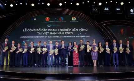 Vinamilk在2020年越南可持续发展企业10强榜单中排名首位