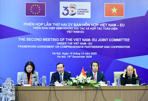 越南与欧盟混合委员会第二次会议召开（图：越通社）