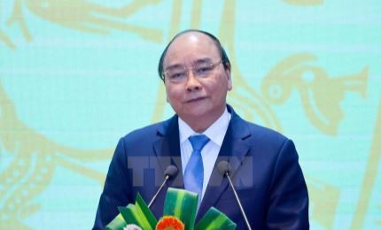 政府总理阮春福出席银行部门2021年任务部署会议