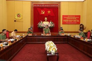 各级党代会和越共十三大秩序安全维护小组召开第三次会议
