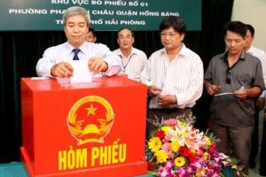 越共中央政治局关于领导第十五届国会代表选举工作的指示