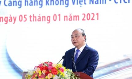政府总理阮春福出席隆城国际机场项目一期工程动工兴建仪式
