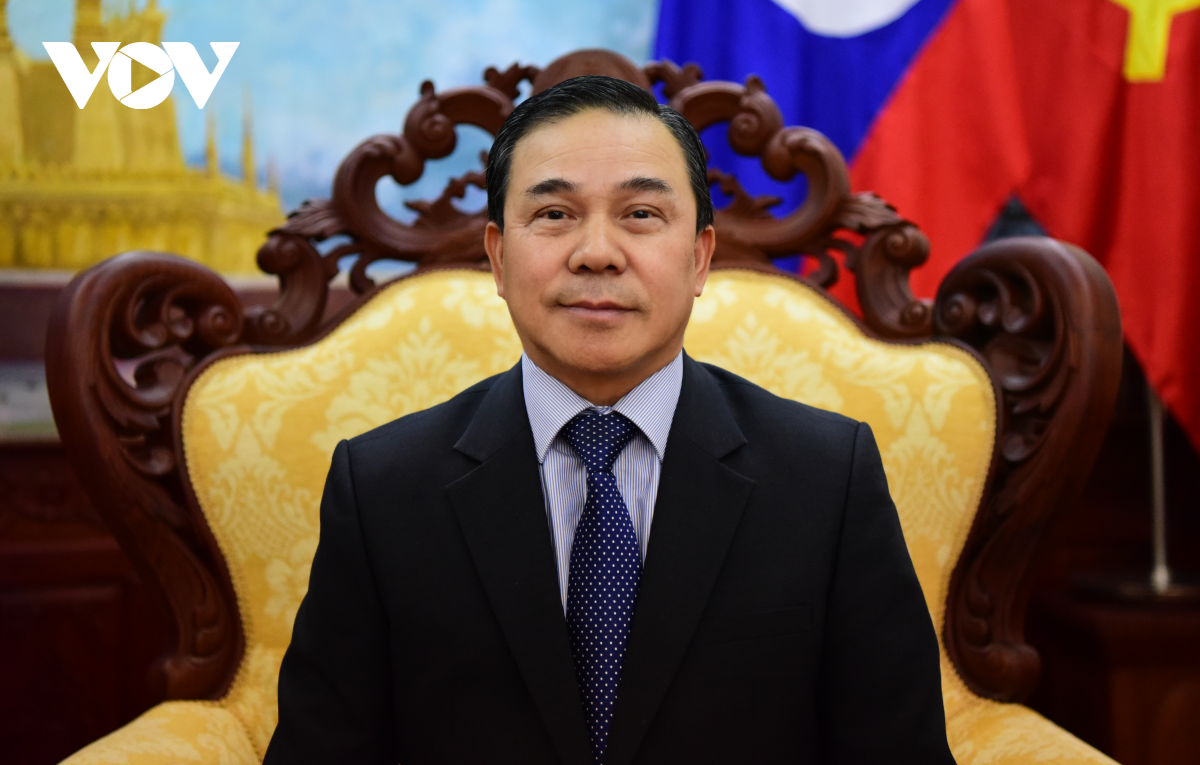 老挝驻越南大使森菲特·宏本让（图：VOV)