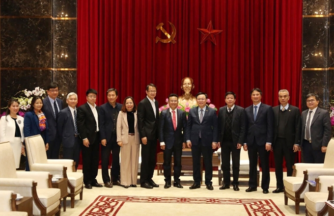 王廷惠同志会见高新技术领域的外资企业代表团