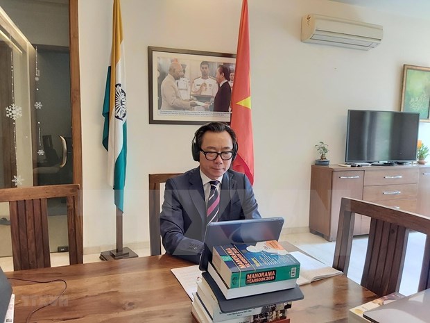 越南驻印度大使范生珠（图源：越通社）
