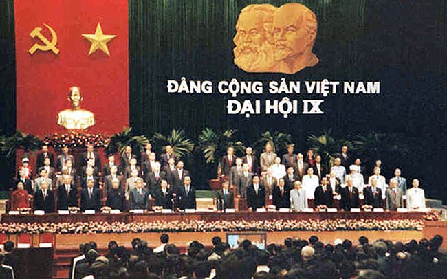 越南共产党第九次全国代表大会（图源：人民报）