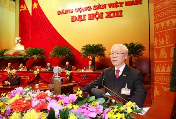 越共中央总书记、国家主席阮富仲（图：CPV）