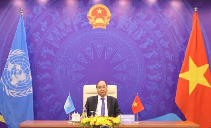 阮春福总理以视频形式出席联合国安理会高级别公开辩论会