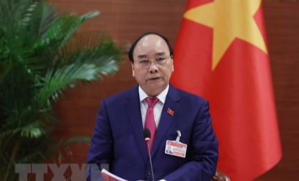 老挝总理通伦电贺越南政府总理阮春福当选越共第十三届中央政治局委员