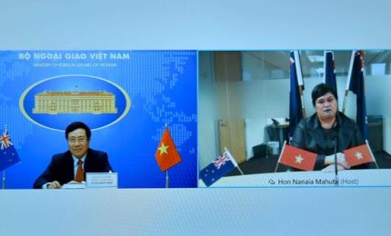 越南与新西兰外交部加强团结协作
