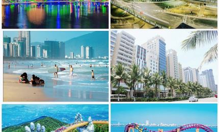 将岘港市建设成为全国和东南亚地区的大型经济、社会中心