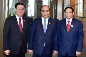 外国领导人发贺电祝贺越南新一届领导人