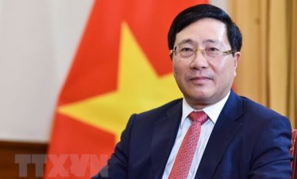 越南政府副总理范平明向联合国亚太经社会第77届年会发送讲话视频