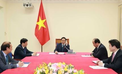 柬埔寨首相洪森致电祝贺越南新任政府总理范明正