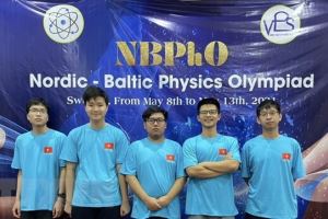 4名河内学生在北欧-波罗的海物理奥赛中获奖
