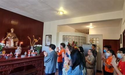 越南驻莫桑比克大使馆举行胡志明主席诞辰131周年纪念仪式