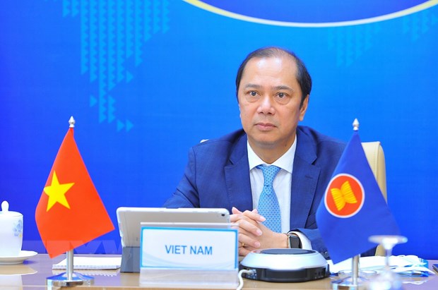 越南外交部副部长、越南东盟高官会代表团团长阮国勇