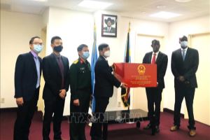越南向南苏丹捐赠防疫医疗物资