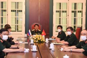 越南人民军队总政治局与俄罗斯武装力量军事政治总局加强合作