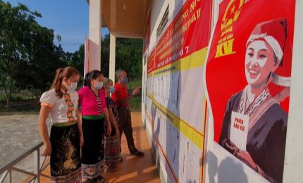 越南多地提前展开大选投票
