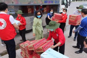 越南红十字会呼吁民众为困难群众防疫提供援助