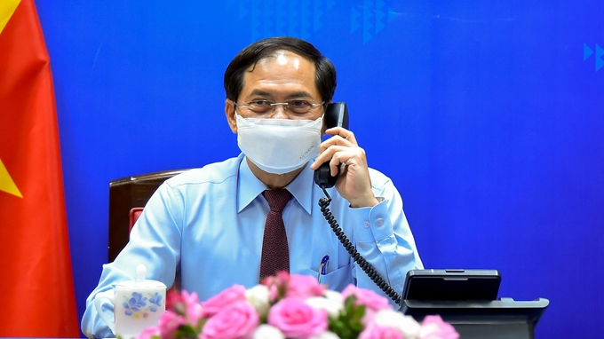 越南外交部长裴青山