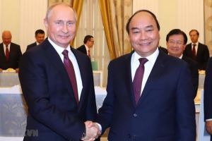 越南国家主席阮春福致信俄罗斯总统普京